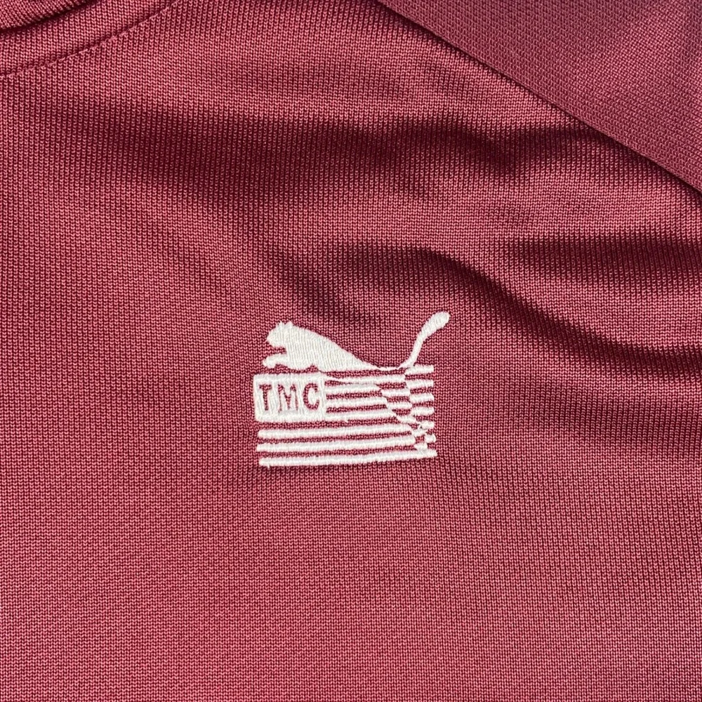 Puma TMC Hussle T7 Jacket Mens M Burgundy Track Jacket Nipsey Hussle 534808-05